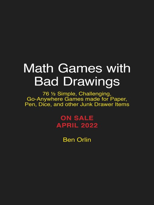 Title details for Math Games with Bad Drawings by Ben Orlin - Wait list